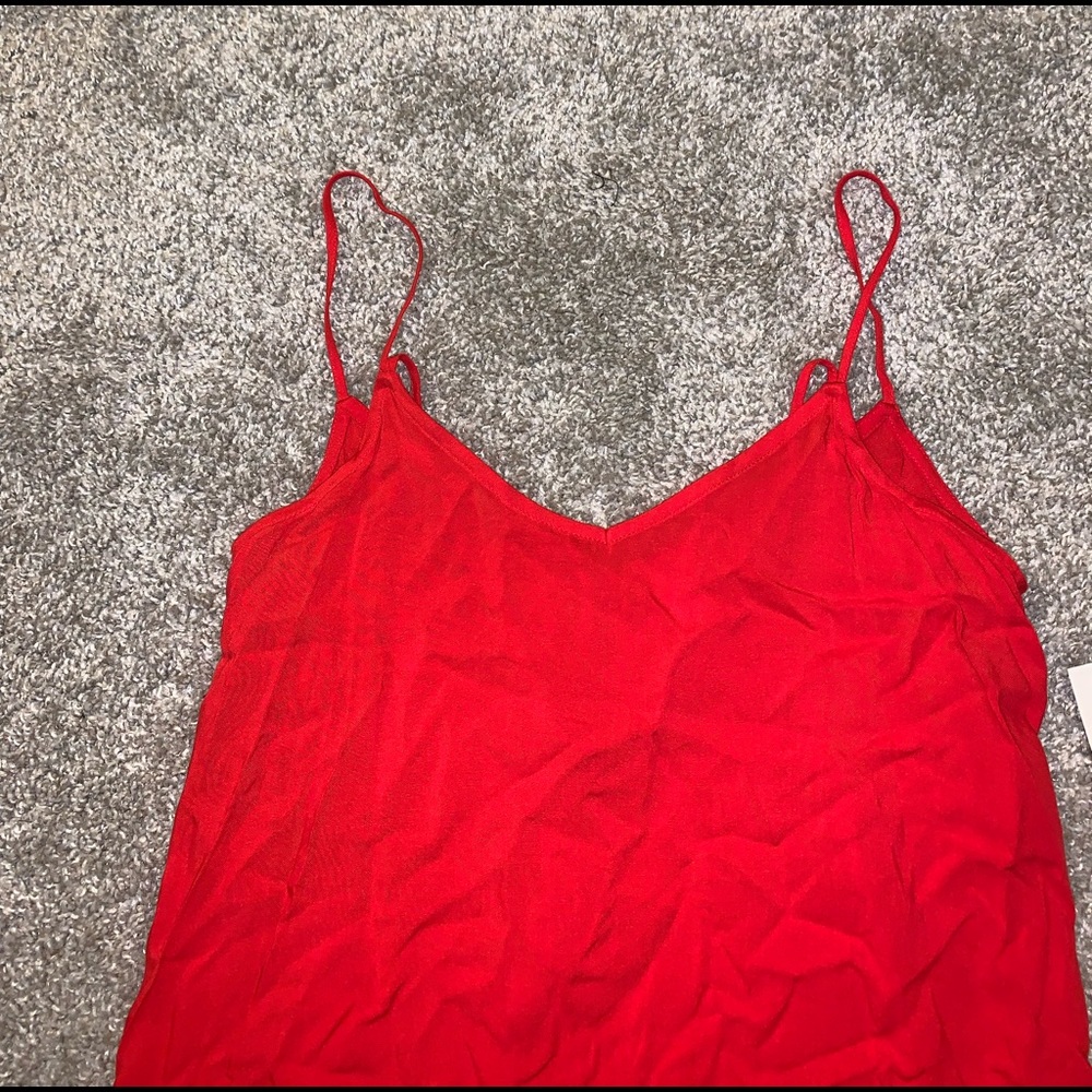 BRAND NWT No Boundaries Red Blouse size S - Picture 5 of 11